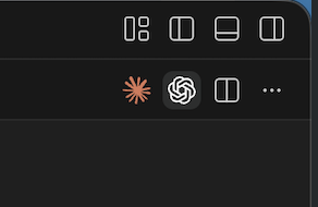 Codex opened inside VS Code.